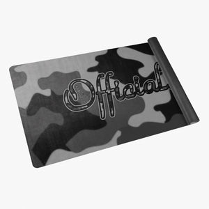 Officially Sexy Grey Army Camouflage Collection Suede Anti-slip Yoga Mat 1