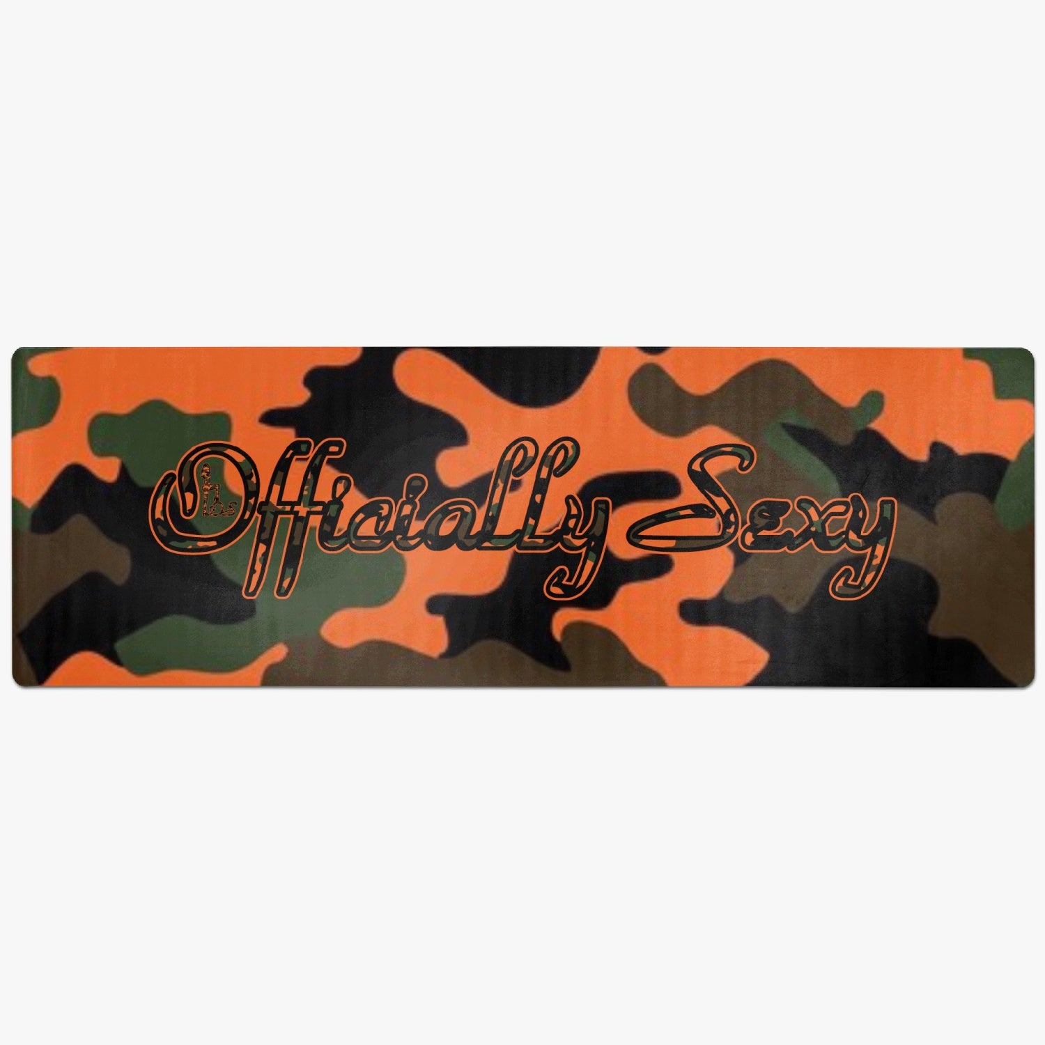 Officially Sexy Army Camouflage Collection Suede Anti-slip Yoga Mat 1
