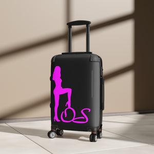 Officially Sexy Chic Travel Suitcases with Bold Pink Design