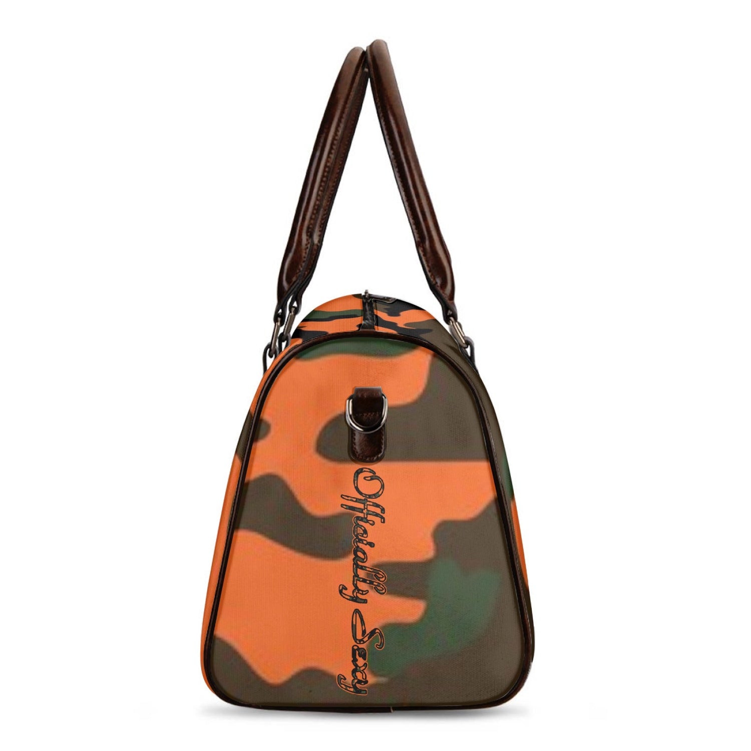 Officially Sexy Orange Army Camouflage Collection Duffle Bag