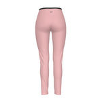 Officially Sexy English Solid Color Collection Women's High Waist Leggings With Side Stitch Closure Light Pink f4bbbc