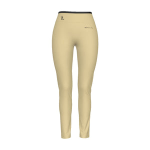 Oficialmente Sexy Spanish Solid Color Collection Women's High Waist Leggings With Side Stitch Closure