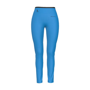 Officially Sexy English Solid Color Collection Women's High Waist Leggings With Side Stitch Closure