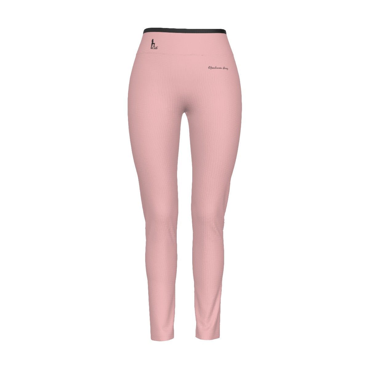 Officially Sexy English Solid Color Collection Women's High Waist Leggings With Side Stitch Closure