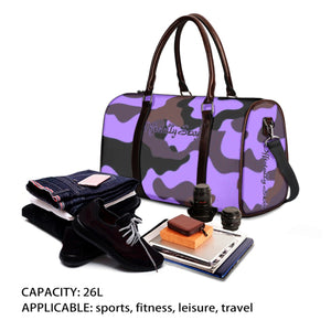 Officially Sexy Purple Army Camouflage Collection Duffle Bag