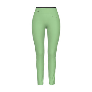 Oficialmente Sexy Portuguese Solid Color Collection Women's High Waist Leggings With Side Stitch Closure