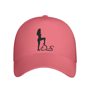 Officialmente Sexy Italian Solid Color Collection Print Peaked Cap With Box