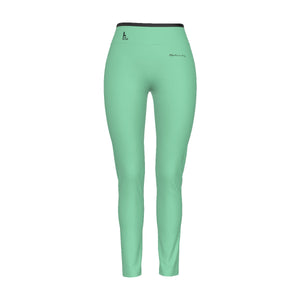 Officiellement Sexy French Women's Solid Color High Waist Leggings With Side Stitch Closure Bright Colors