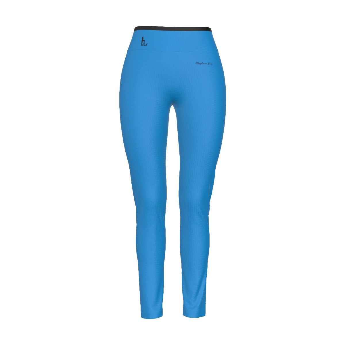Ofisyèlman Sexy Haitian Creole Solid Color Collection Women's High Waist Leggings With Side Stitch Closure Bright Colors