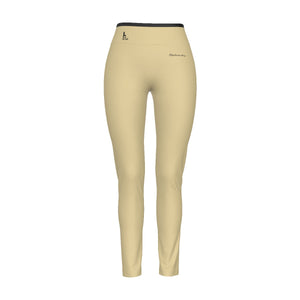 Oficialmente Sexy Spanish Solid Color Collection Women's High Waist Leggings With Side Stitch Closure