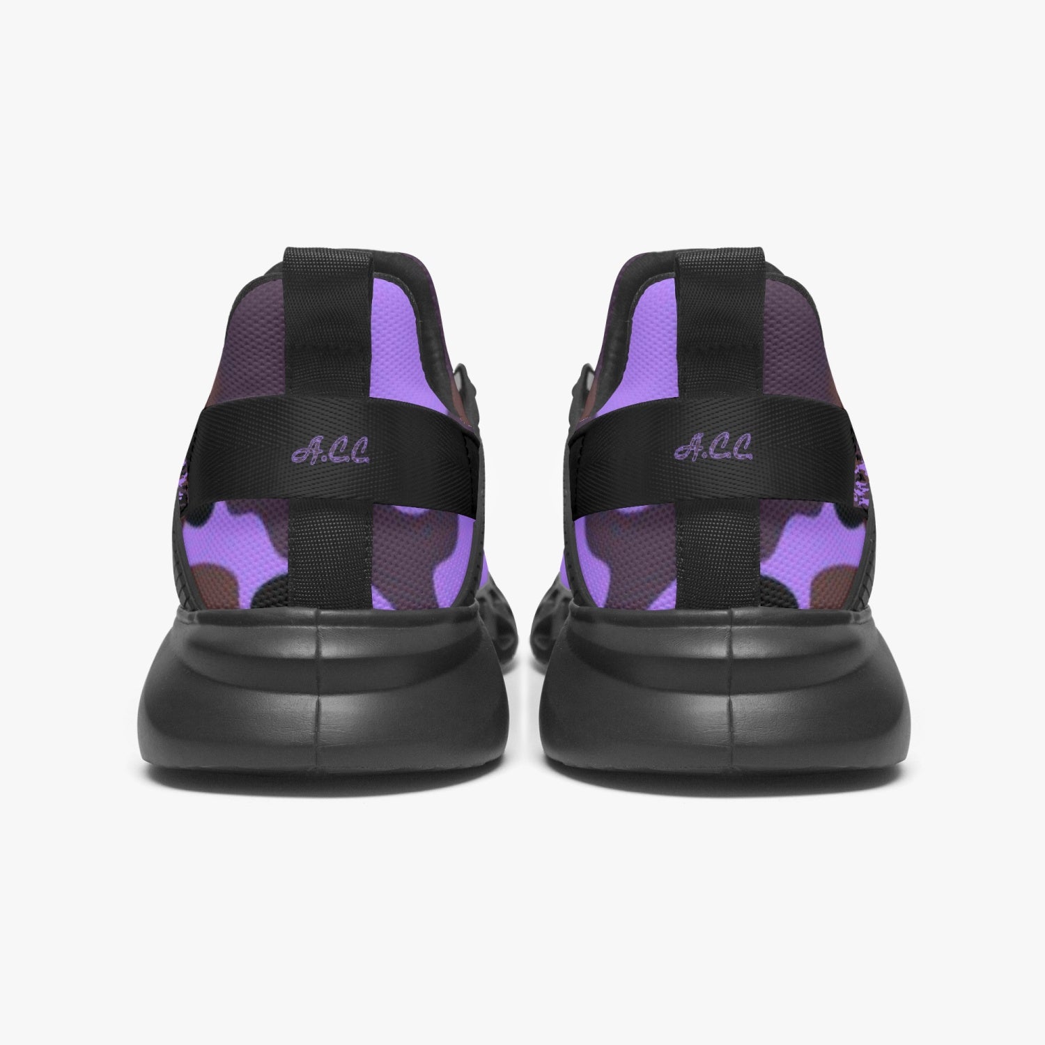 Officially Sexy  Purple Army Camouflage Collection Mesh Running Shoes