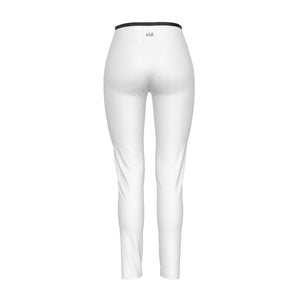 Oficialmente Sexy Portuguese Solid Color Collection Women's High Waist Leggings With Side Stitch Closure