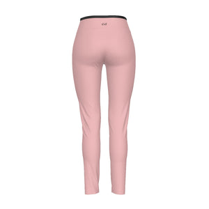 Oficialmente Sexy Spanish Solid Color Collection Women's High Waist Leggings With Side Stitch Closure
