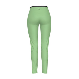 Oficialmente Sexy Spanish Solid Color Collection Women's High Waist Leggings With Side Stitch Closure