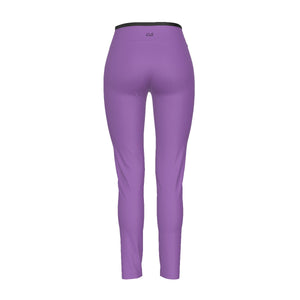 Oficialmente Sexy Spanish Solid Color Collection Women's High Waist Leggings With Side Stitch Closure