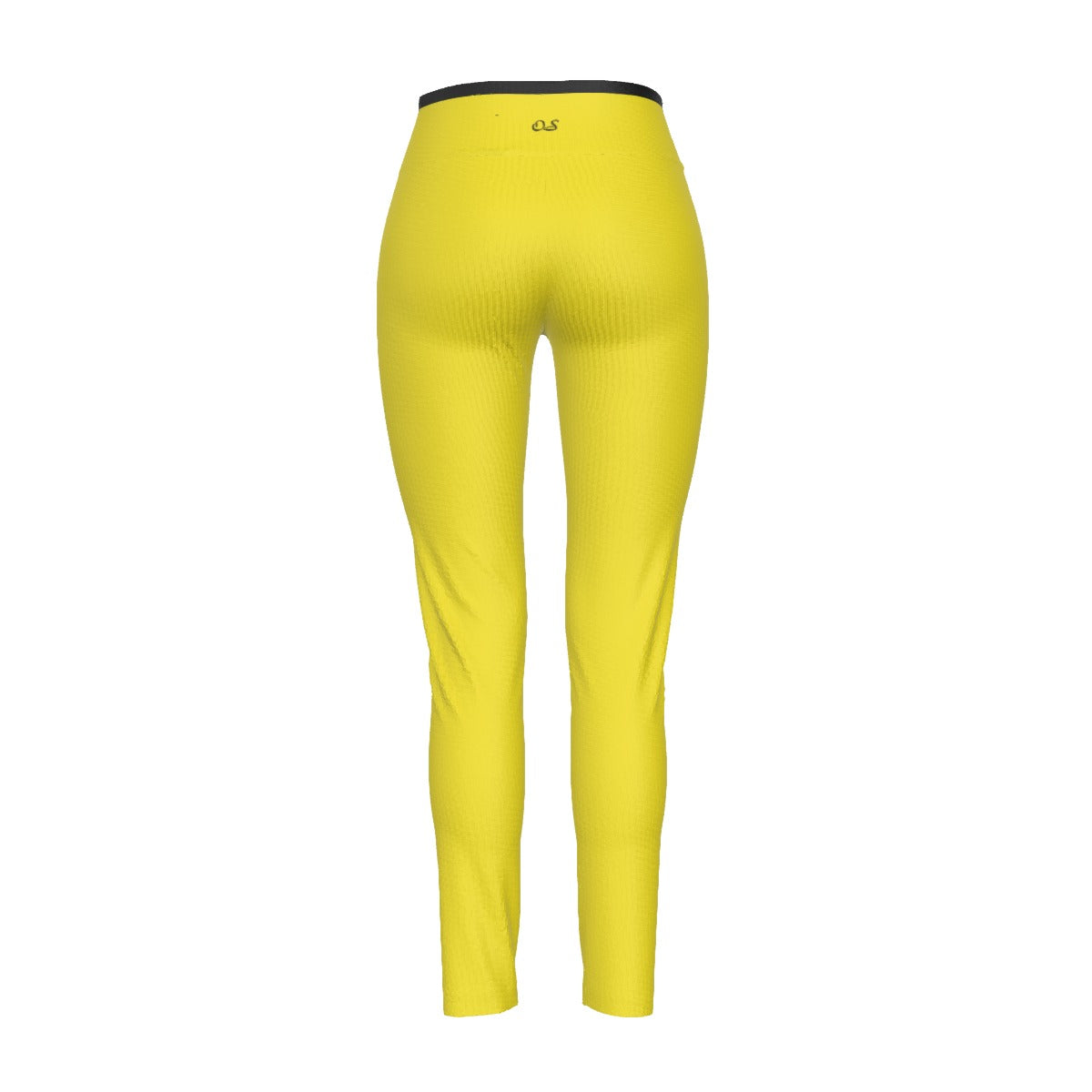 Oficialmente Sexy Spanish Solid Color Collection Women's High Waist Leggings With Side Stitch Closure