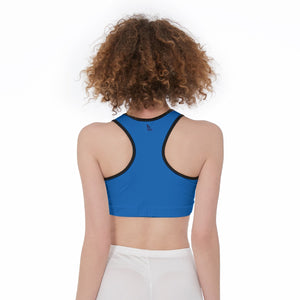 Officially Sexy Solid Color With Black Trim Women’s Sports Bra