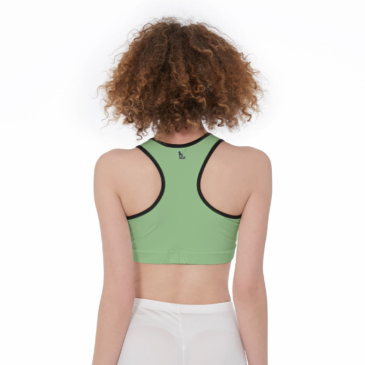 Officially Sexy Solid Color With Black Trim Women’s Sports Bra