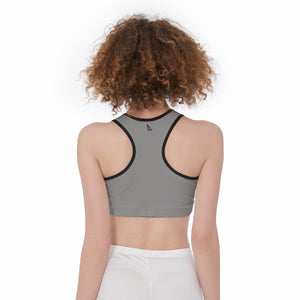 Officially Sexy Solid Color With Black Trim Women’s Sports Bra