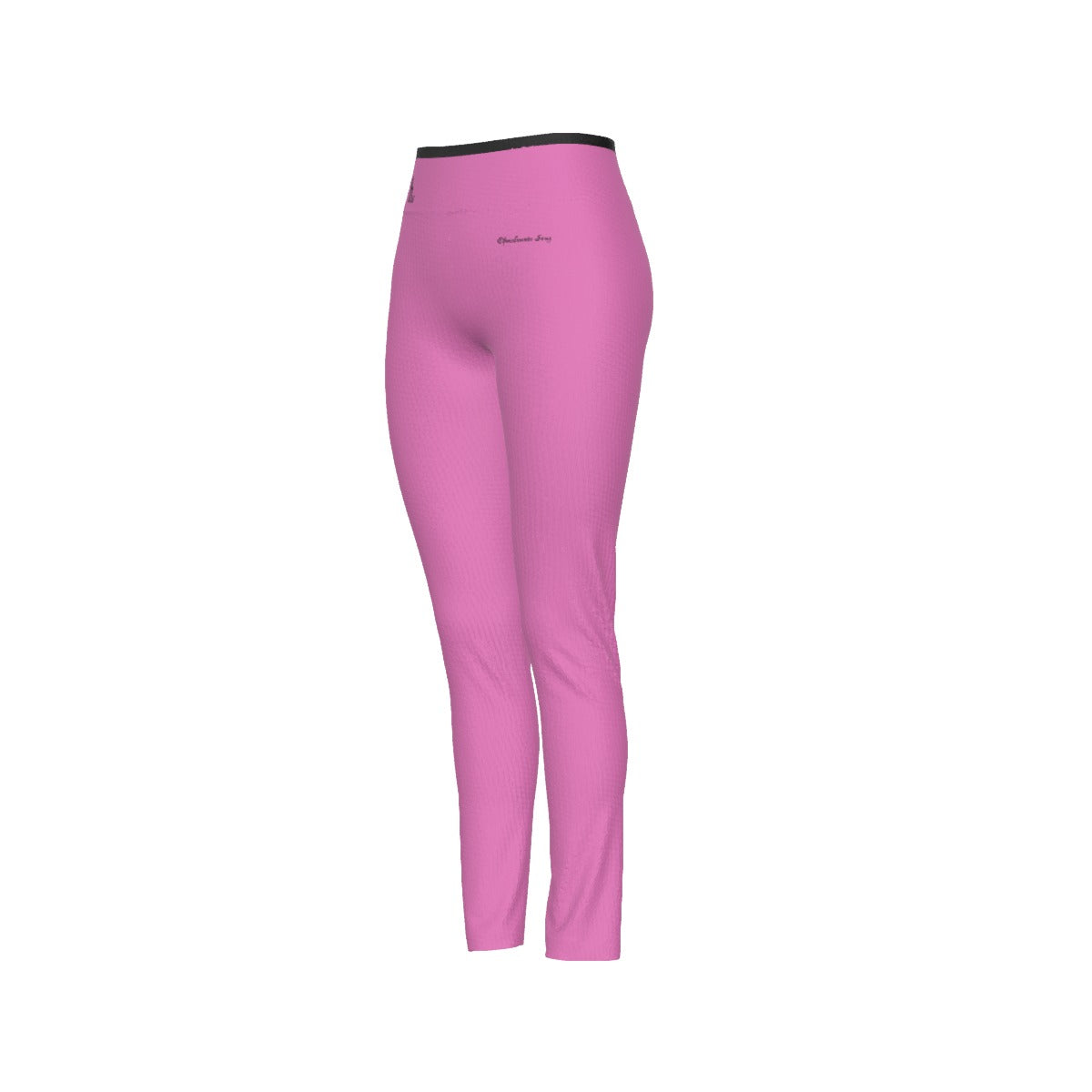 Oficialmente Sexy Portuguese Solid Color Collection Women's High Waist Leggings With Side Stitch Closure