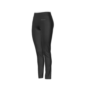 Officially Sexy English Solid Color Collection Women's High Waist Leggings With Side Stitch Closure