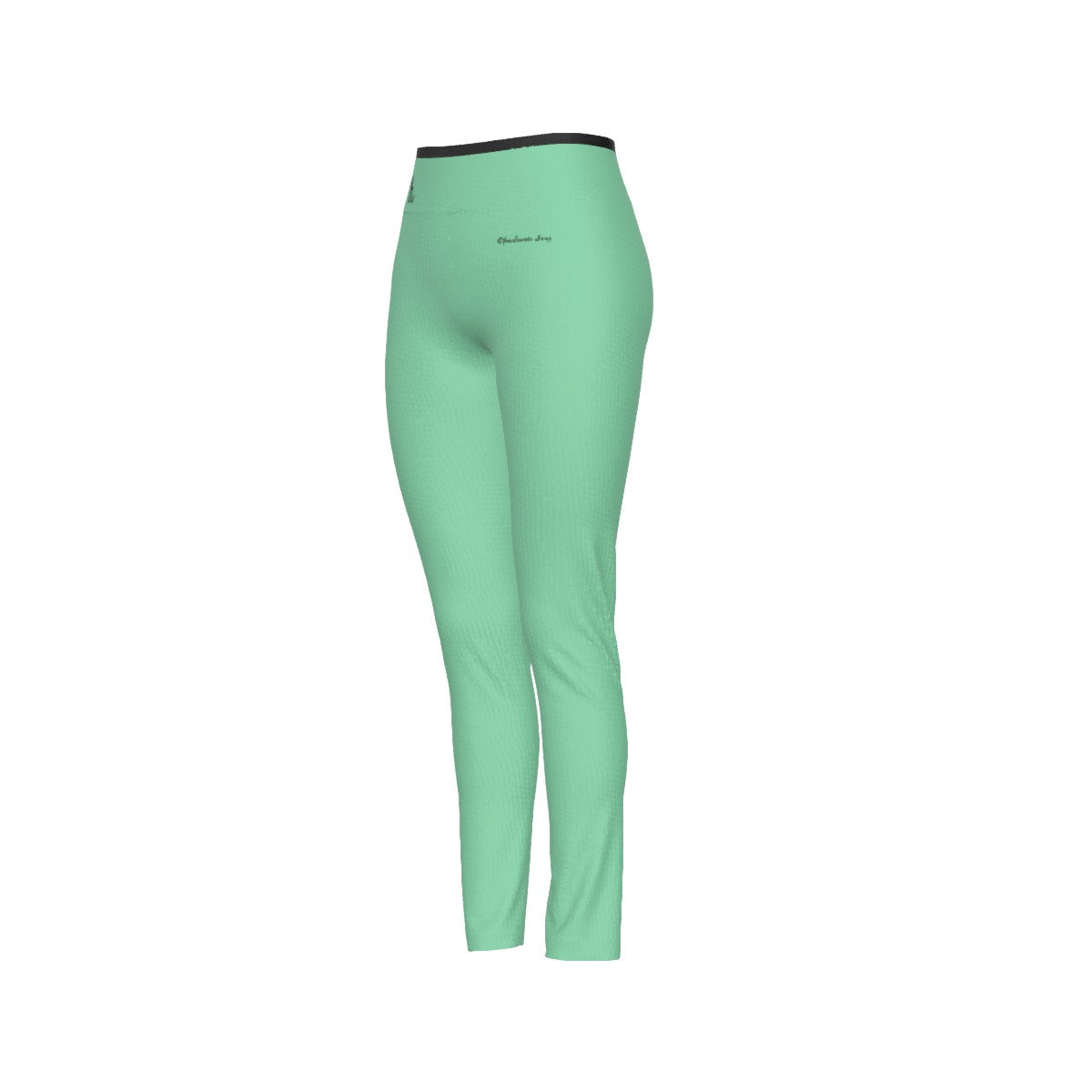 Oficialmente Sexy Spanish Solid Color Collection Women's High Waist Leggings With Side Stitch Closure