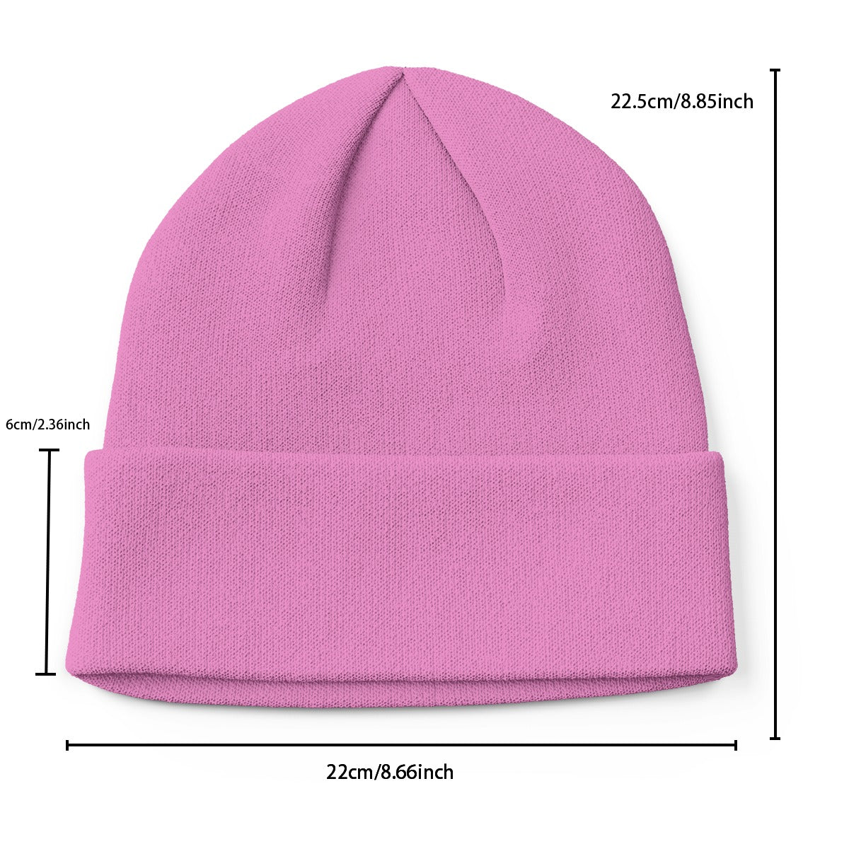 English Officially Sexy Solid Color Collection Pink e778bc Knitted Hat