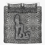 Officially Sexy Snow Leopard Collection 3in1 Polyester Bedding Set