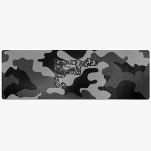 Officially Sexy Grey Army Camouflage Collection Suede Anti-slip Yoga Mat 1
