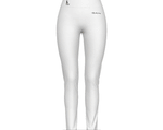 Officially Sexy English Solid Color Collection Women's High Waist Leggings With Side Stitch Closure