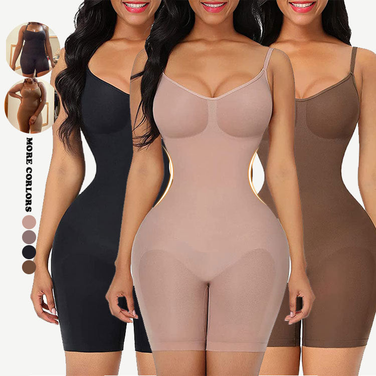 Women's Plus Size Hip Lifting Full Body One-Piece Seamless Belly Contraction Shapewear Corset