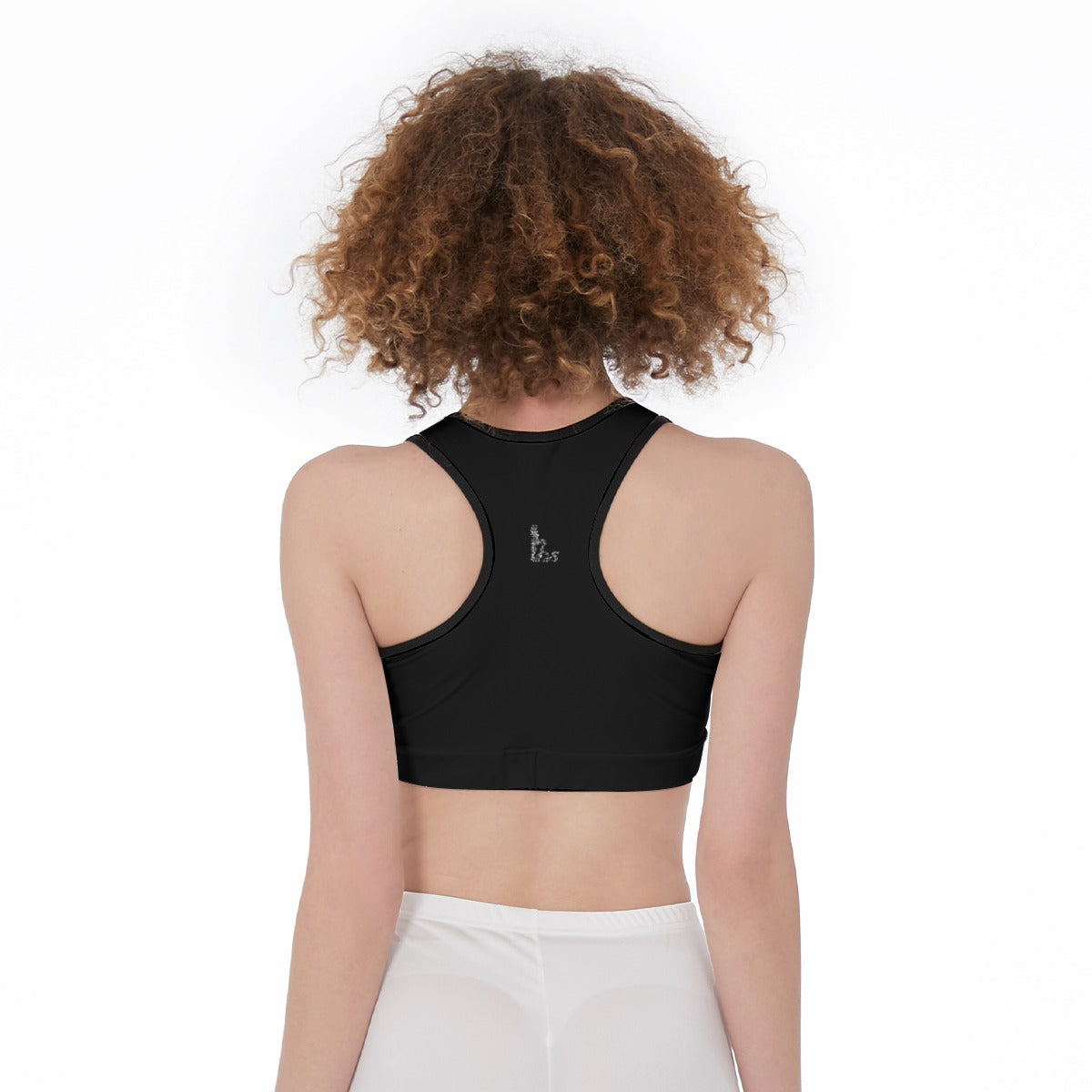 Officially Sexy Black Snow Leopard Print Collection Sports Bra 3