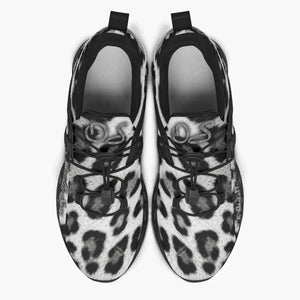 Officially Sexy Snow Leopard Collection Unisex Mesh Running Shoes (English) 5