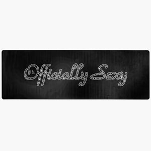 Officially Sexy Snow Leopard Print Collection Suede Anti-slip Yoga Mats