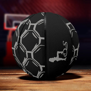 Officially Sexy English Octagon Bubbles Collection - Eight Panel Printed Basketball 1