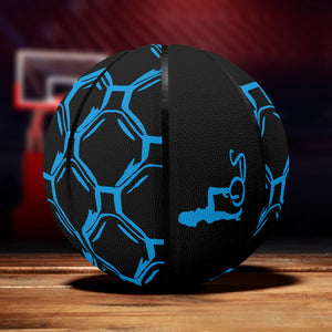 Officially Sexy English Octagon Bubbles Collection - Eight Panel Printed Basketball 1