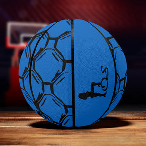 Officially Sexy English Octagon Bubbles Collection - Eight Panel Printed Basketball 1