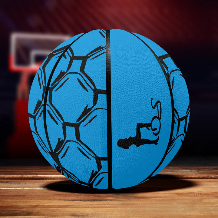 Officially Sexy English Octagon Bubbles Collection - Eight Panel Printed Basketball 1