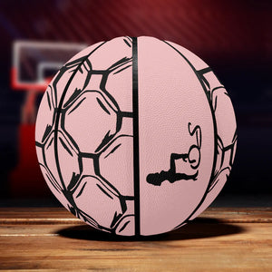 Officially Sexy English Octagon Bubbles Collection - Eight Panel Printed Basketball 1