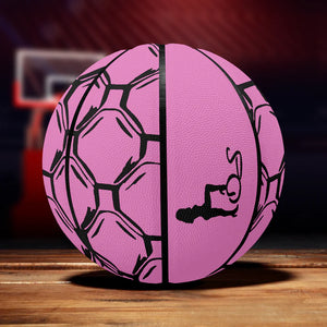 Officially Sexy English Octagon Bubbles Collection - Eight Panel Printed Basketball 1