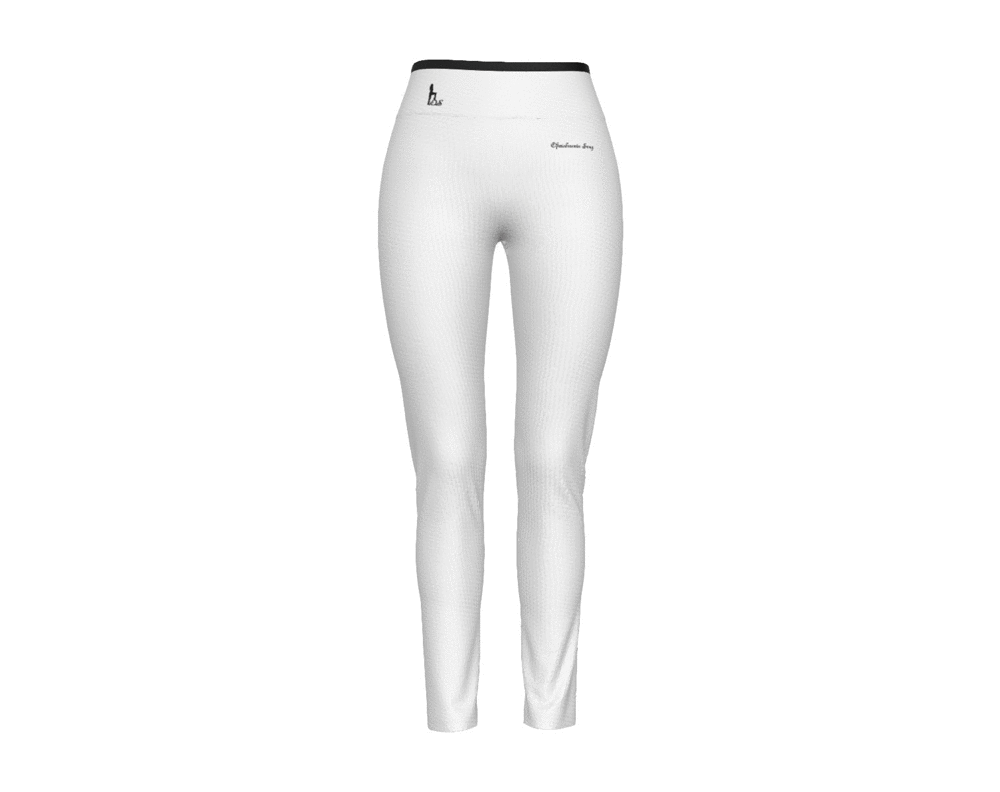 Oficialmente Sexy Portuguese Solid Color Collection Women's High Waist Leggings With Side Stitch Closure