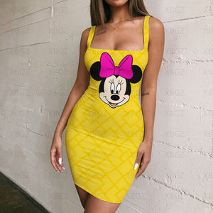 Cute Sexy Disney's Mickey & Mini Bodycon Dress