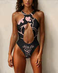 The Sexy Life Collection Sexy Hollowed Out One Piece Swimsuit
