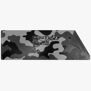 Officially Sexy Grey Army Camouflage Collection Suede Anti-slip Yoga Mat 1