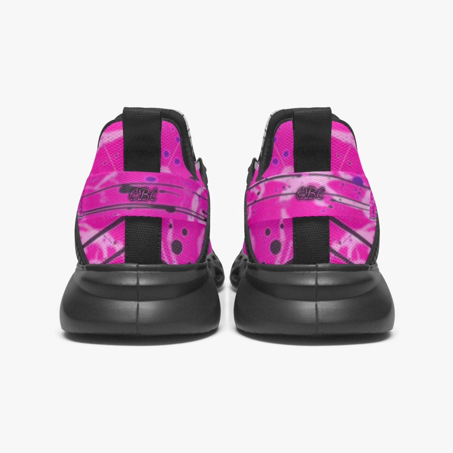 Officially Sexy Bubble Gum Pink Creepy Boy Collection Unisex Mesh Running Shoes
