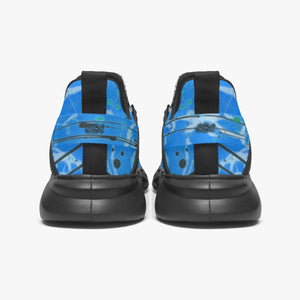 Officially Sexy Powder Blue Creepy Boy Collection Unisex Mesh Running Shoes