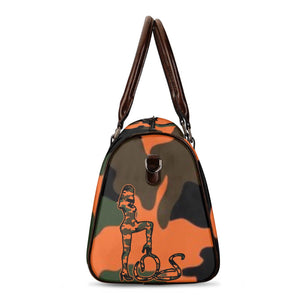 Officially Sexy Orange Army Camouflage Collection Duffle Bag