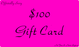 Officially Sexy Gift Cards