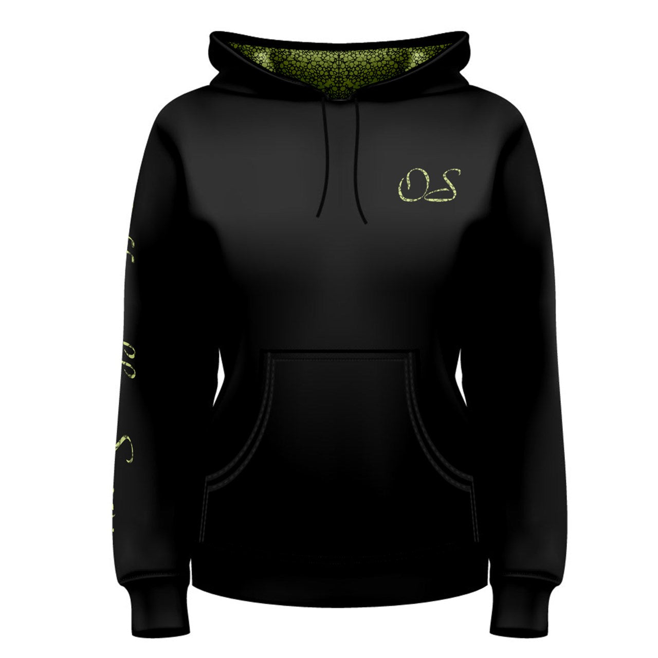 Officially Sexy Neon Green 2 Women's Pullover Hoodie