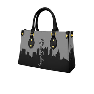 Officially Sexy Dark Grey Skyline Collection Women's Tote Bag